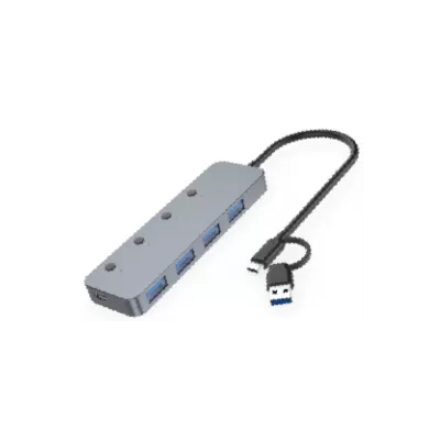 4 in 1 USB A Hub-HB3038