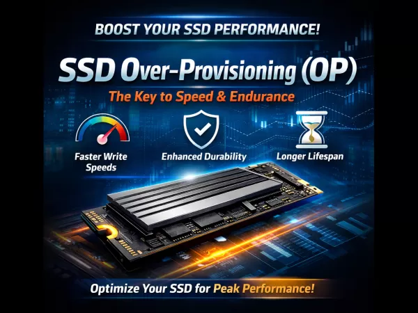 SSD Over-Provisioning (OP): The Key to Sustained Performance and Long-Term Endurance